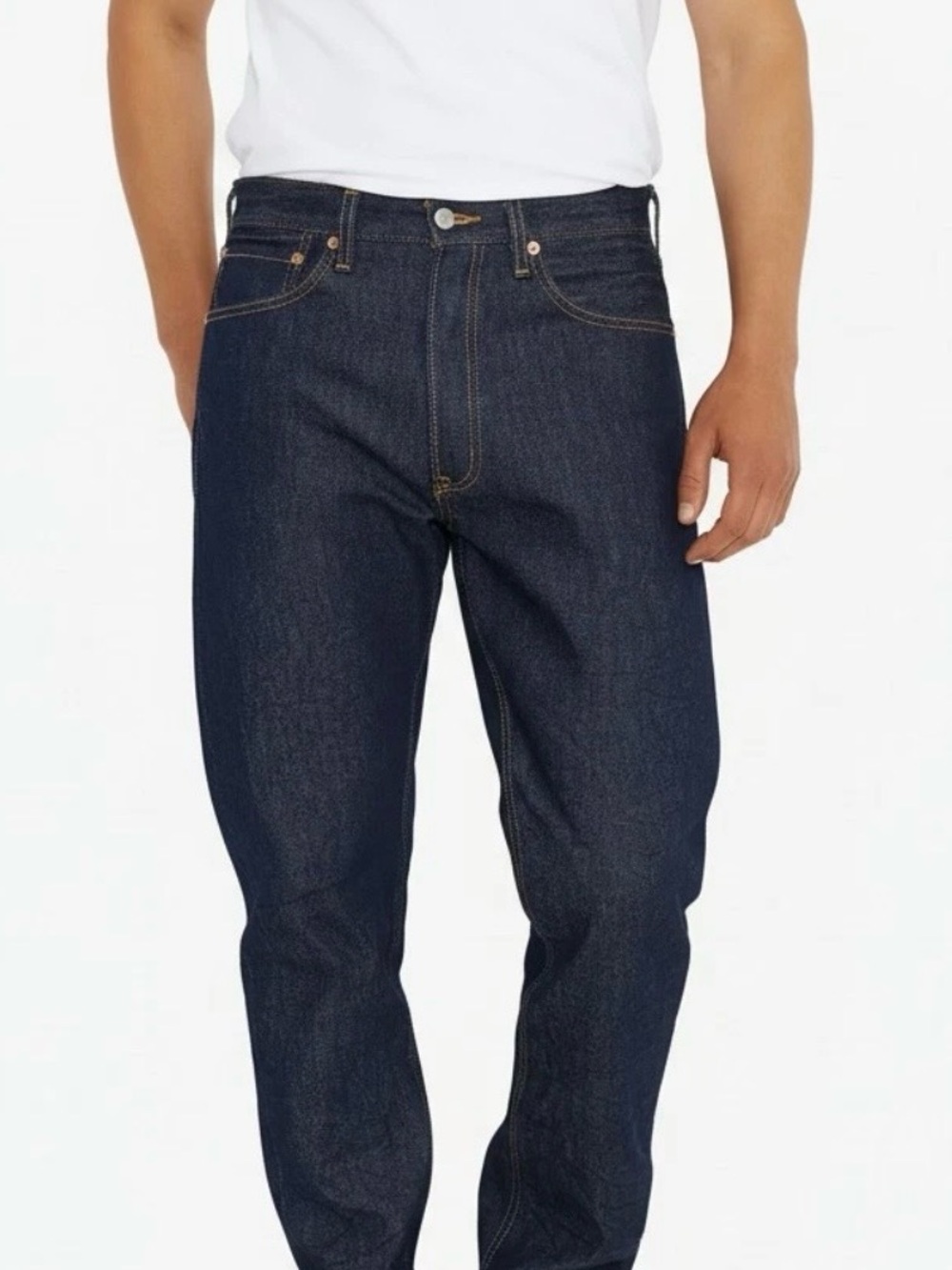 Levi’s Men's 501 Original Shrink-to-Fit Straight Dark Wash Jeans 30x32 NWT